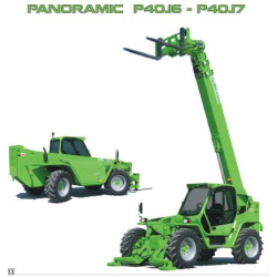 Merlo Panoramic P40.16 P40.17 serwisowe instrukcje napraw, schematy instalacji - Merlo Panoramic 40.16 - 40.17 - P40.16K - P40.17K Service Manual, Mec